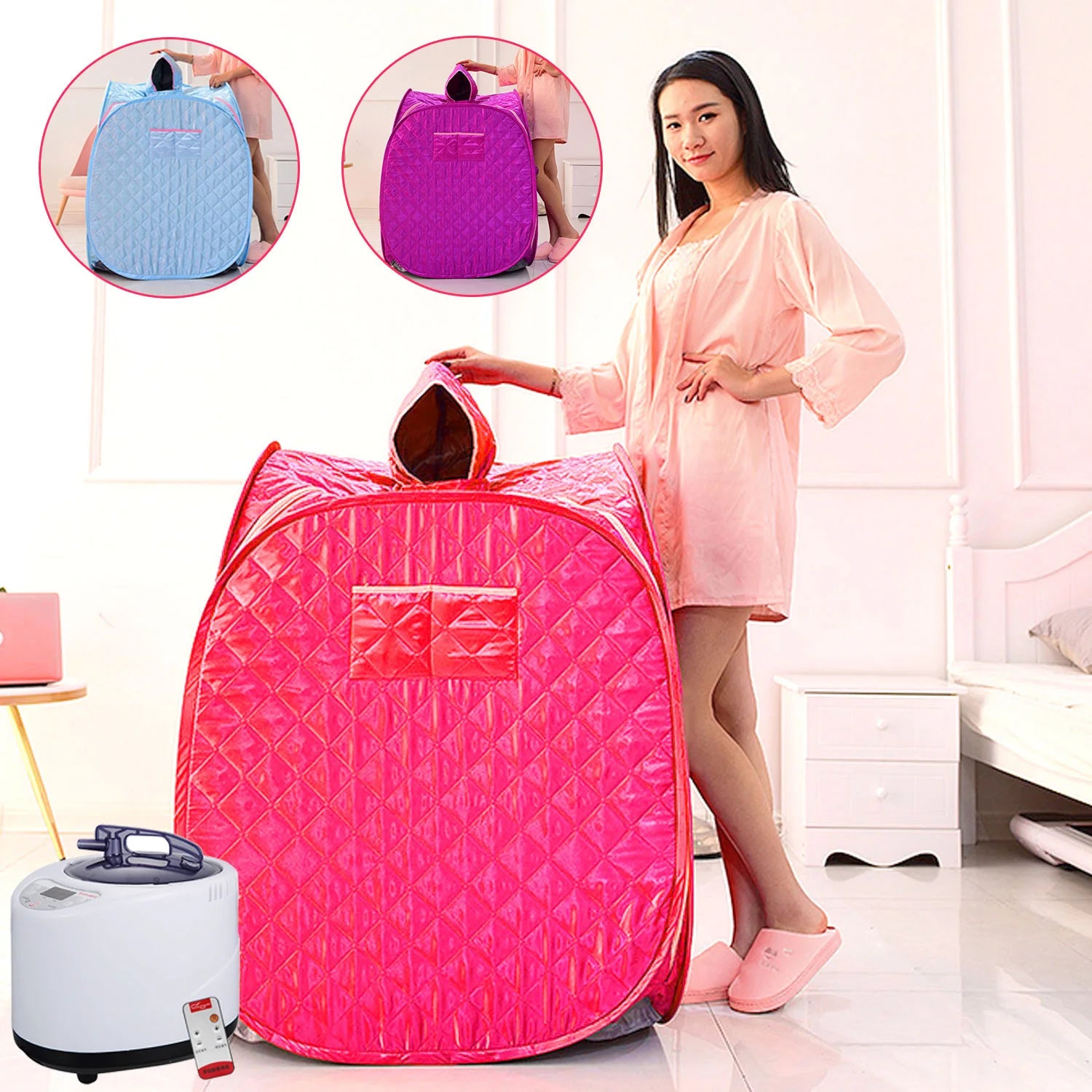 Portable Folding Steam Sauna SPA Room Tent Box | Yazijico™
