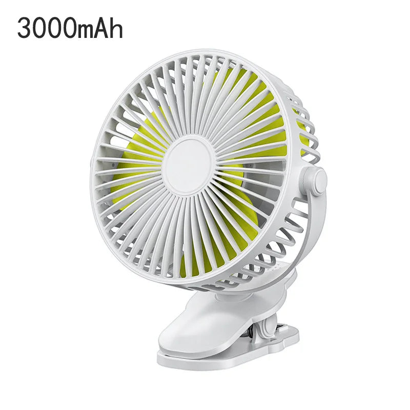 Fan Rechargeable Portable Adjustable Strong  