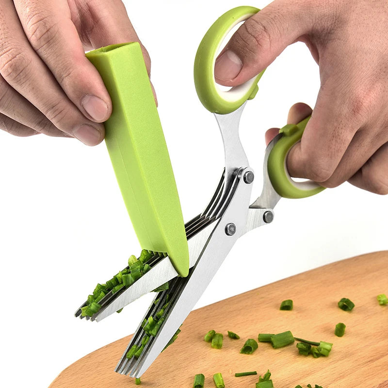 Yazijico™ Multi-Layer Scissor Stainless Steel Kitchen - Yazijico™ 