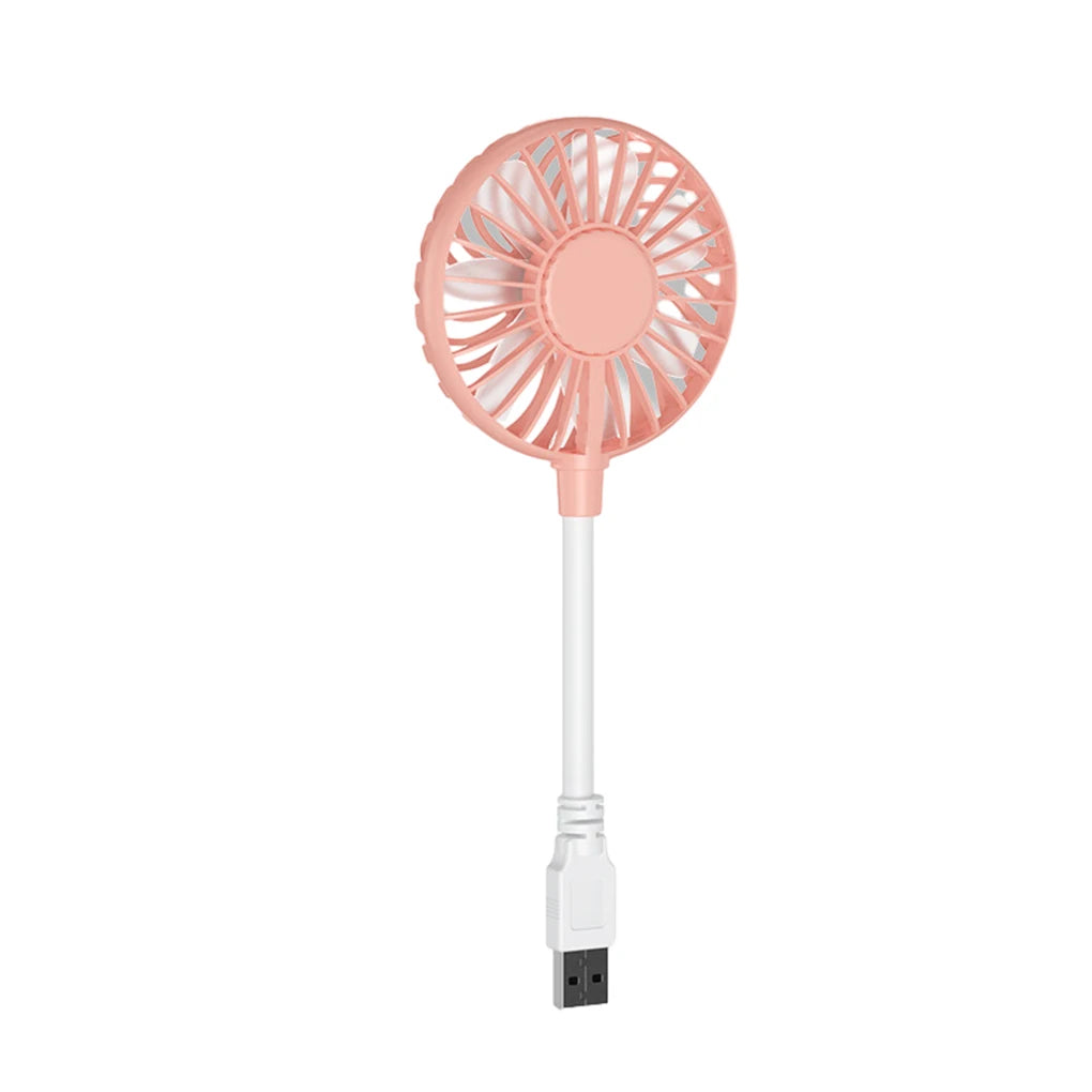 Handheld Fan Usb Rechargeable Silent Cooling Power Bank | Yazijico™