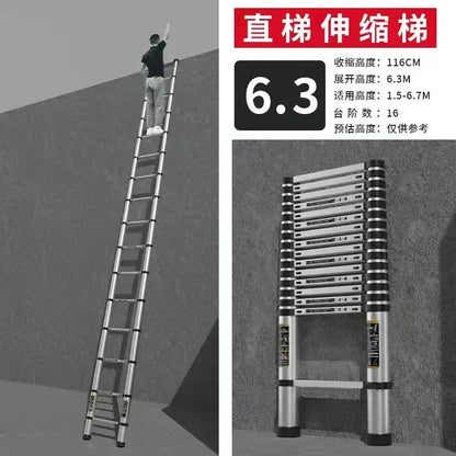 Alloy Telescopic Step Ladder Multi-functional | Yazijico™ 