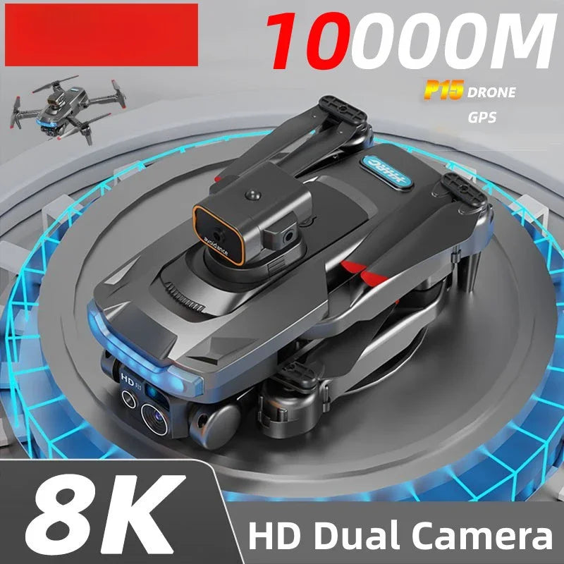 Drone Professional Dual Camera Obstacle Avoidance | Yazijico™