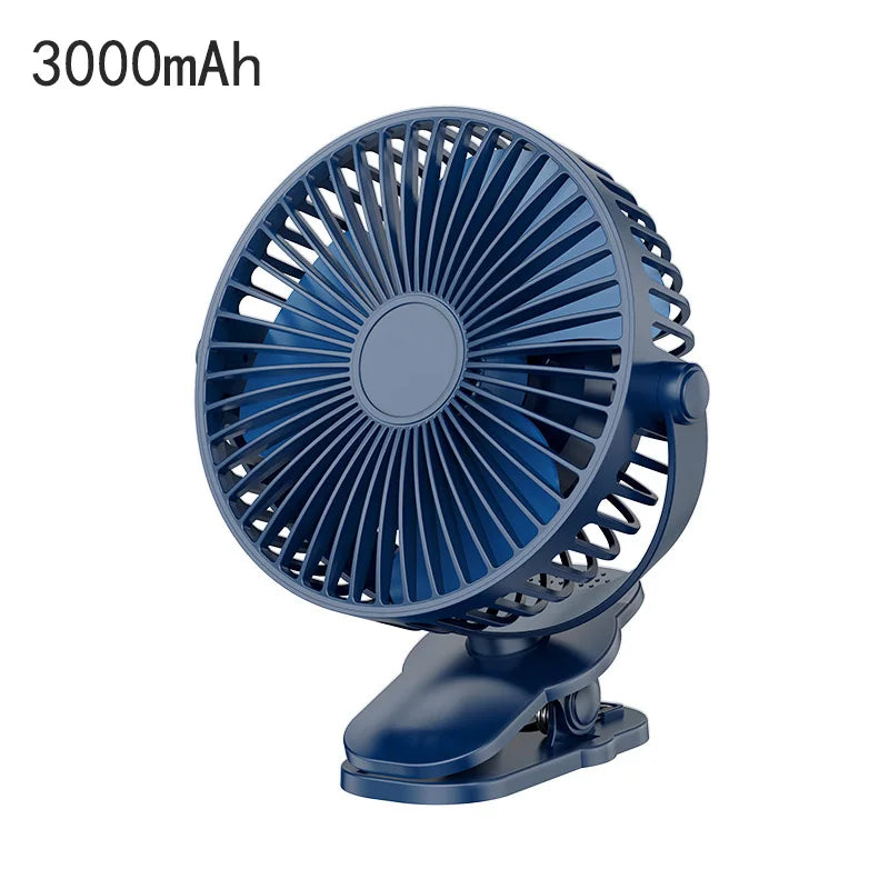 Fan Rechargeable Portable Adjustable Strong  