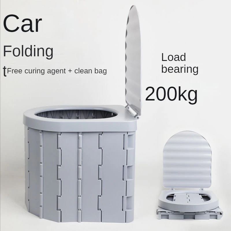 Toilet Camping Car Toilet Seat Hiking Portable | Yazijico™