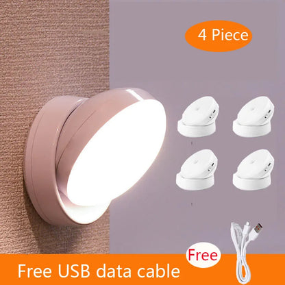 Motion Sensor Light Wireless Lamp USB Rechargeable | Yazijico™ 