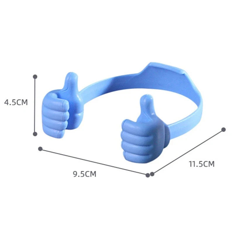 Thumbs Up Cell Phone Stand Holder Lazy Desk Universal Flexible Tablet Smartphone Stand Holder For iPhone