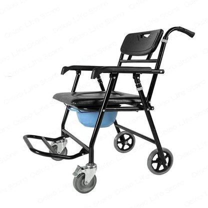 Folding Light and Easy To Carry The Elderly Chair,The Elderly Portable Disabled Seat Bath Chair,The Elderly Special Toilet Chair 