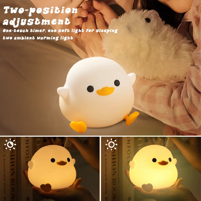 Yazijico™ Children LED Night light Cute Duck - Yazijico™ 