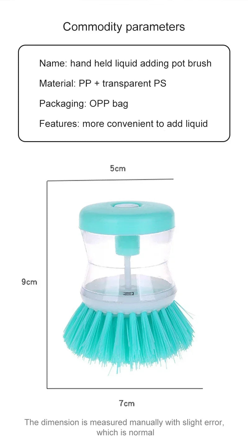 2 IN 1 Wash Pot Brushes Pot Dish Cleaning | Yazijico™