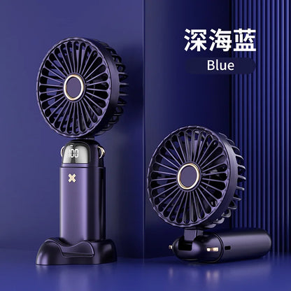 Fan Silent Desktop Small Fan Handheld Electric | Yazijico™