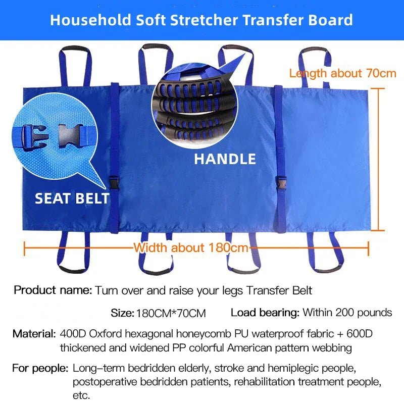 Elderly Bedridden Waterproof Pad Turn Over Transfer 