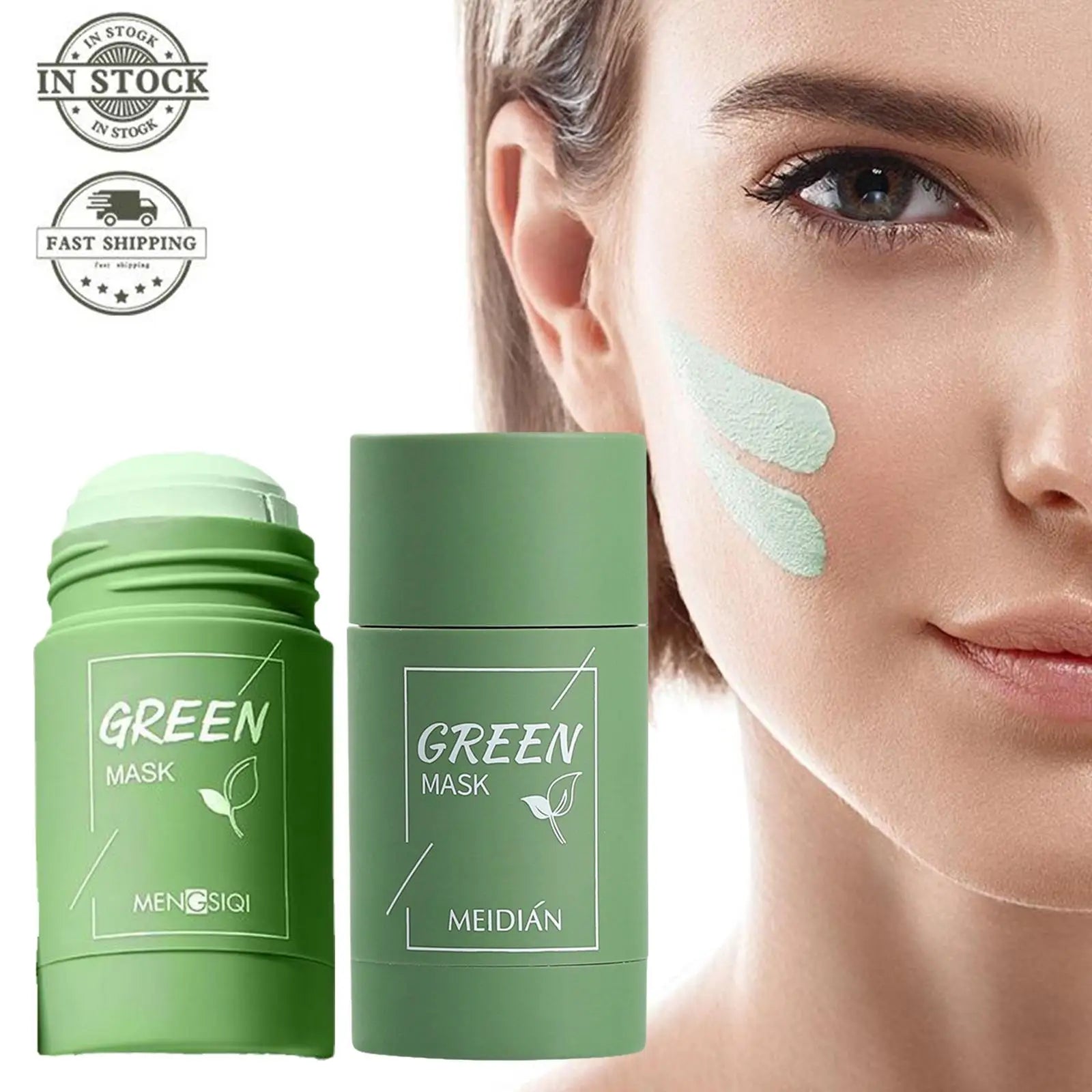 Meidian Green Tea Mask Moisturizing Deep Cleansing 