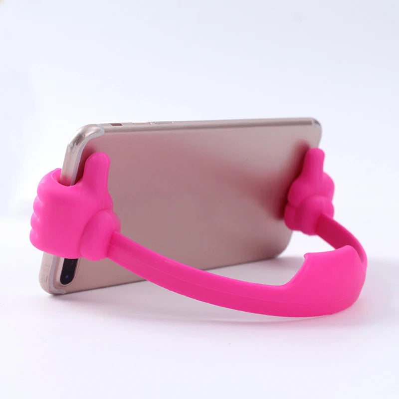 Thumbs Up Cell Phone Stand Holder Lazy Desk Universal Flexible Tablet Smartphone Stand Holder For iPhone