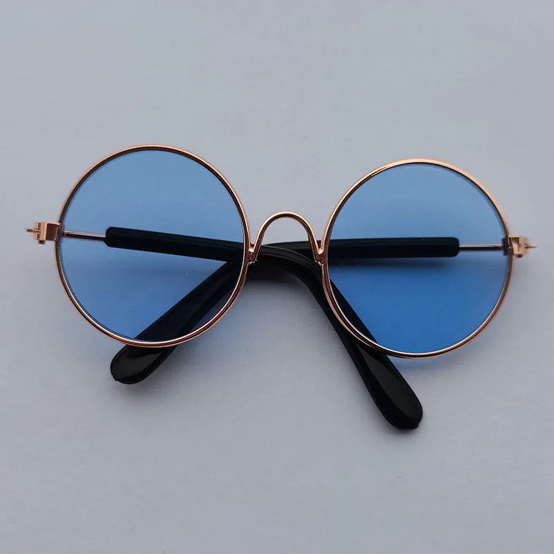Lovely Vintage Round Cat Sunglasses Reflection | Yazijico™ 