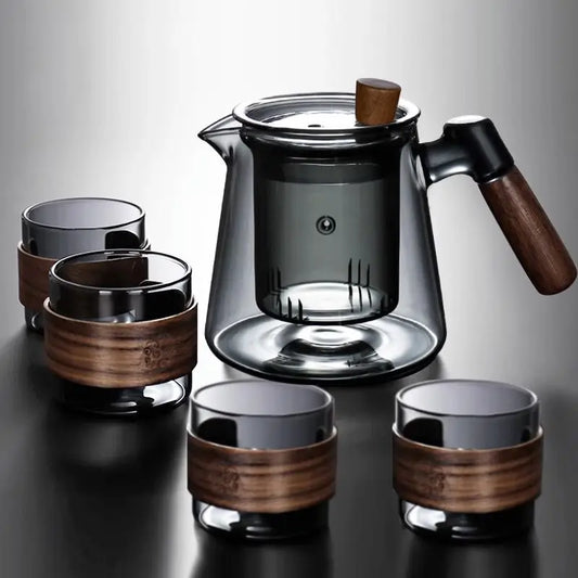 Teapot glass tea maker electric | Yazijico™ 