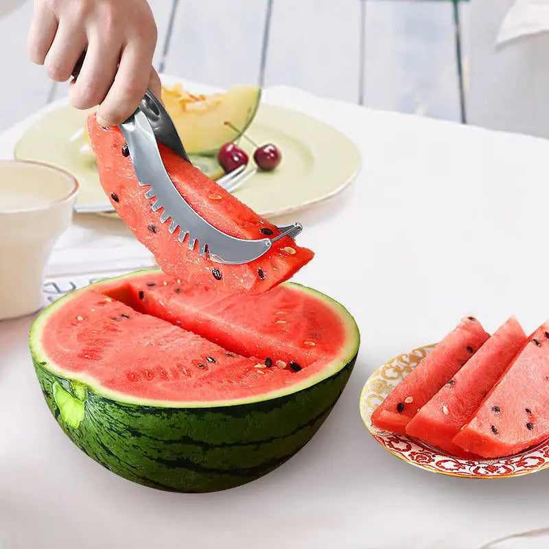 Yazijico™ Stainless Steel Watermelon Slicer Fruits Cutter - Yazijico™ 