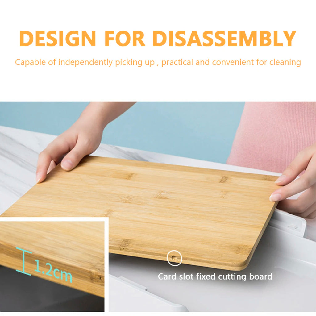 Yazijico™ Bamboo Cutting Board Heavy-Duty Wear - Yazijico™ 