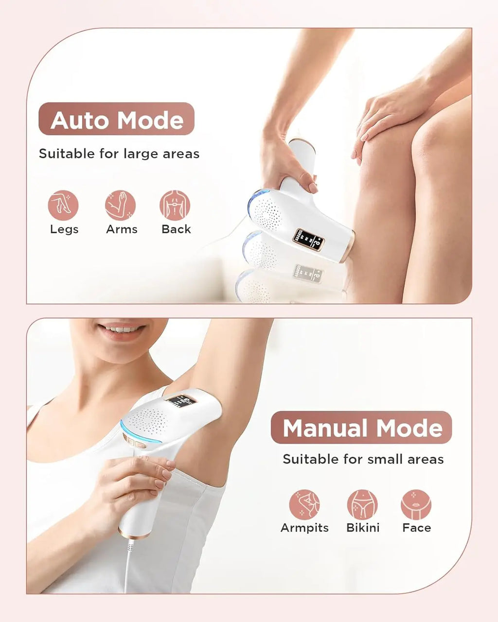 Hair Removal Facial Body Bikinis Photoepilator| Yazijico™