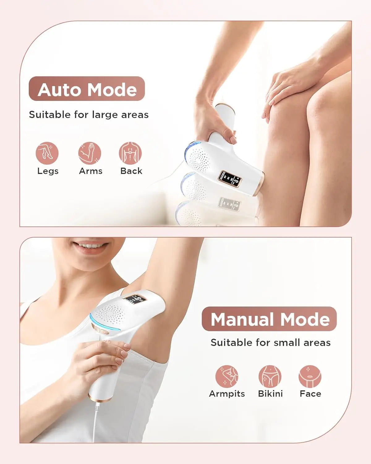 Hair Removal Facial Body Bikinis Photoepilator| Yazijico™