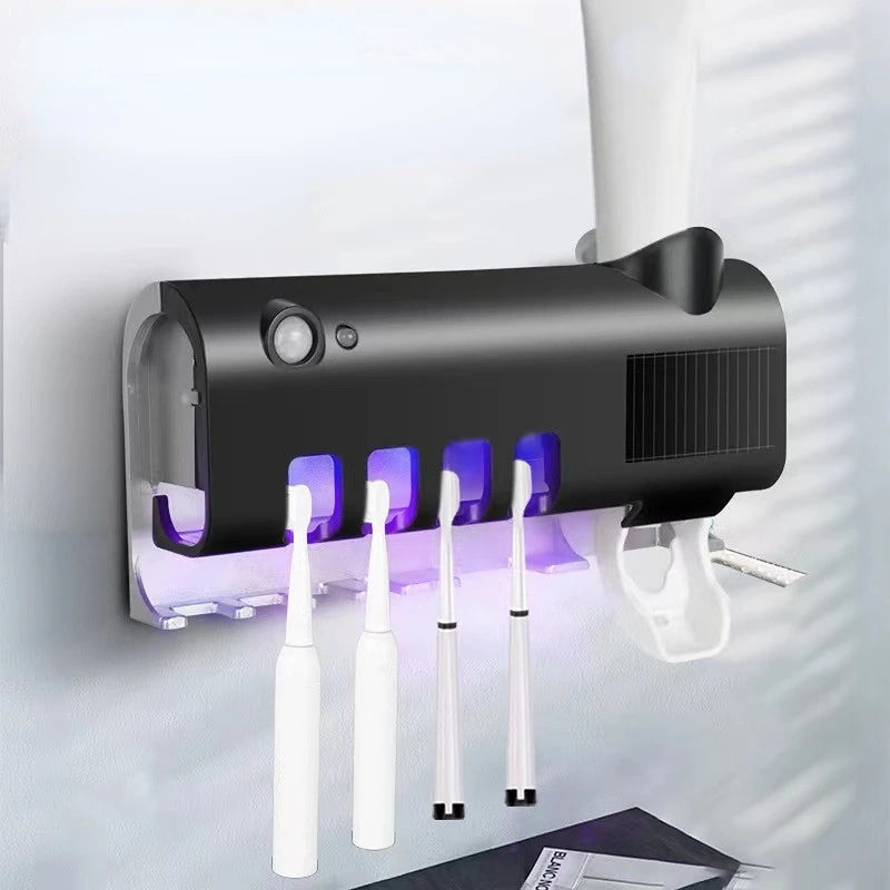 Toothbrush Holder Automatic Toothpaste | Yazijico™ 