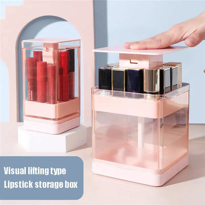 Storage Box Makeup Organizer Dustproof Lipstick| Yazijico™