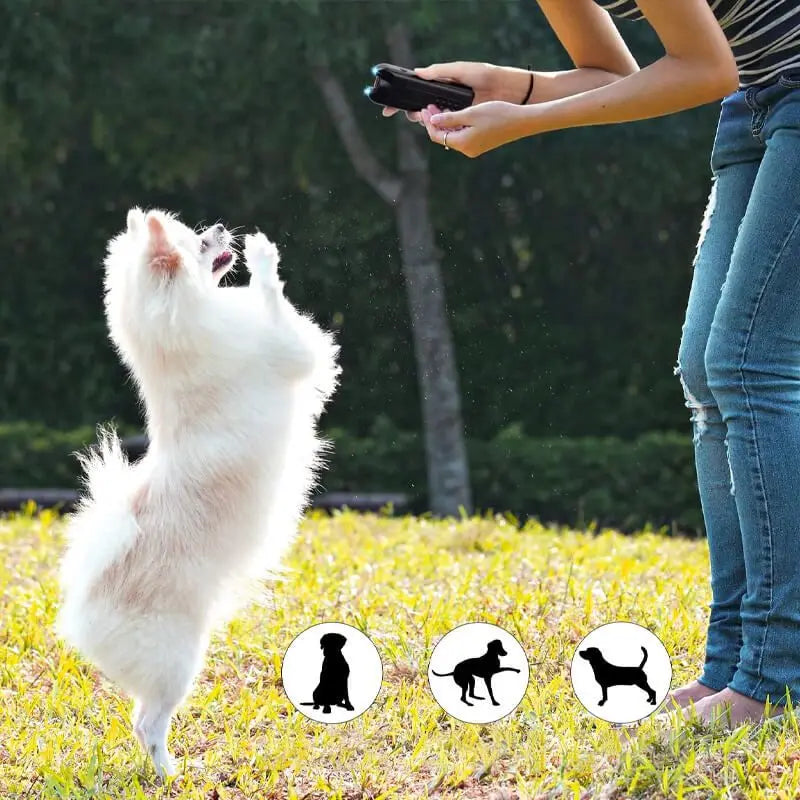 Yazijico™ Ultrasonic Dog Repeller Handheld Barking Stop - Yazijico™ 