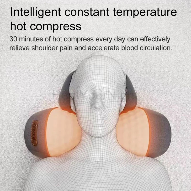 Yazijico™ Electric Neck Massage Pillow Heating - Yazijico™ 