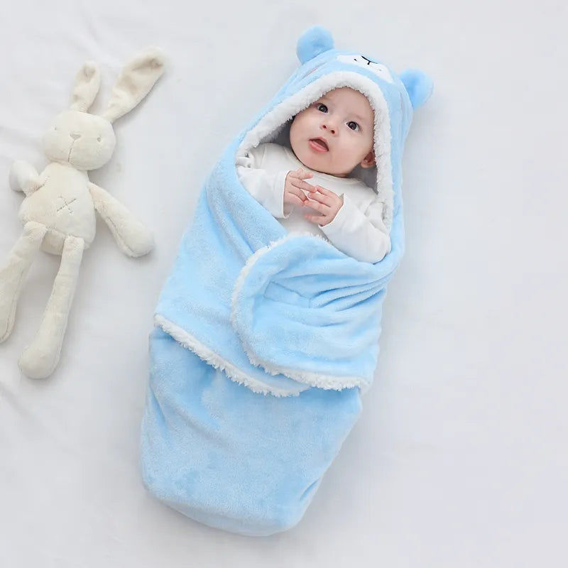 Newborn Baby Wrap Blankets Soft Warm | Yazijico™ 