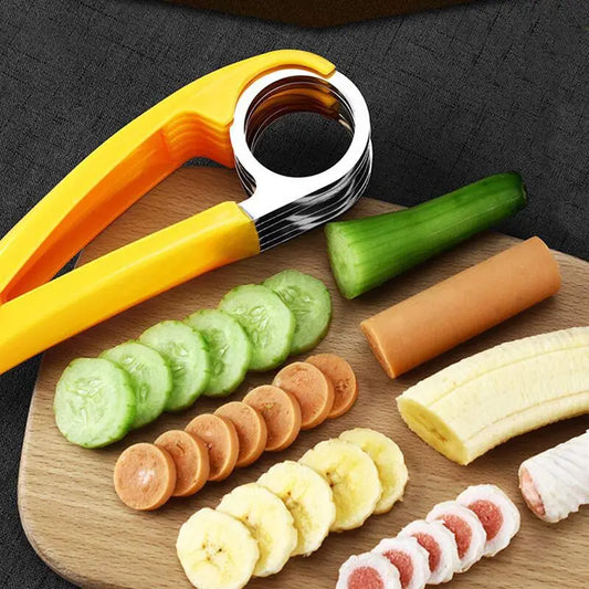 Fruit Banana Slicer Vegetable Sausage Slicer | Yazijico™ 