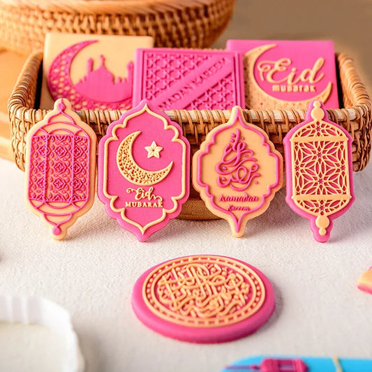 Cake Decorating Tools Ramadan Cookie Press Stamp | Yazijico™  