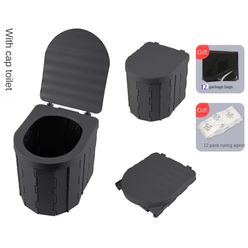 Toilet Camping Car Toilet Seat Hiking Portable | Yazijico™