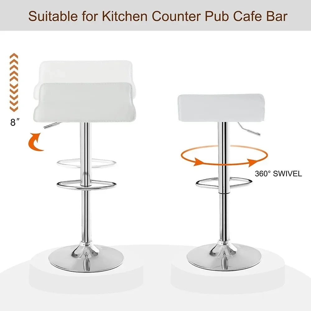 Yazijico™ Bar Chair Set 2 and 4,  Modern Swivel with Adjustable - Yazijico™ 