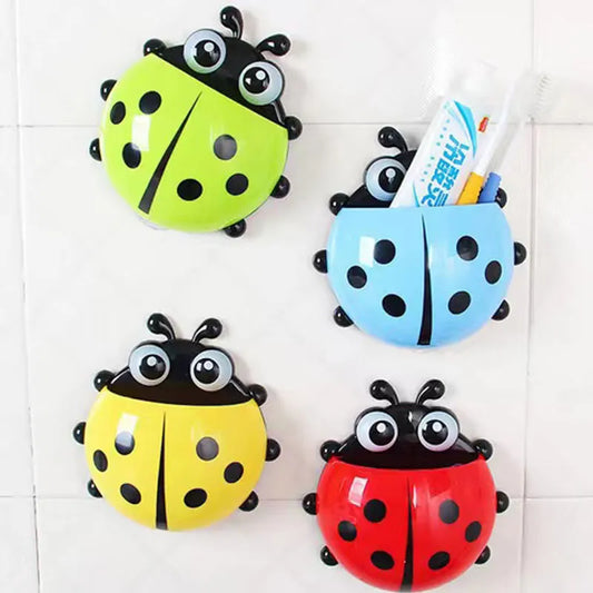 Ladybug Animal Insect Toothbrush Holder Bathroom | Yazijico™