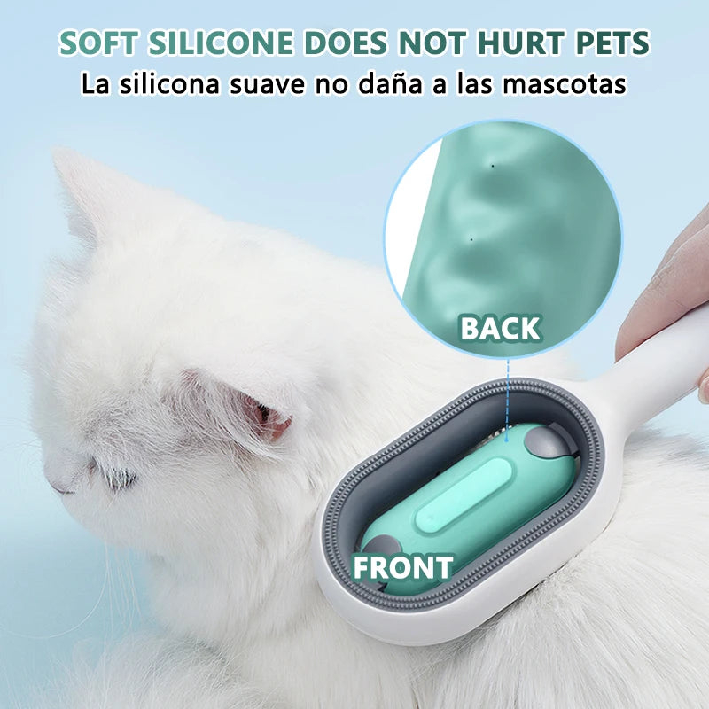 Hair Remover Brush for Dog Cat Silicone Pet Grooming | Yazijico™ 
