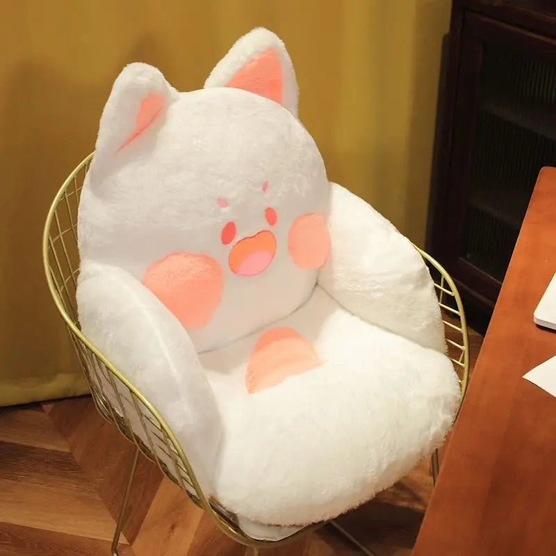 Cat Cushion Pillow,Comfy Kawaii Chair | Yazijico™ 