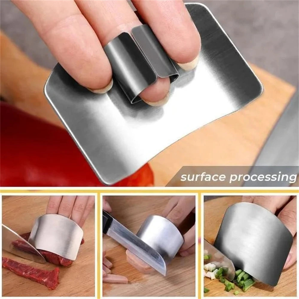 Yazijico™ Stainless Steel Finger Protector Anti-cut Finger - Yazijico™ 