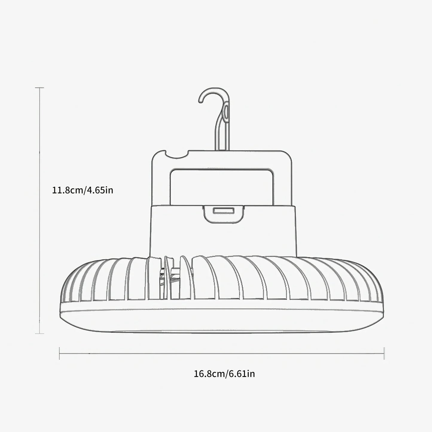 Yazijico™ Multifunctional Tent Fan Rechargeable Camping - Yazijico™ 