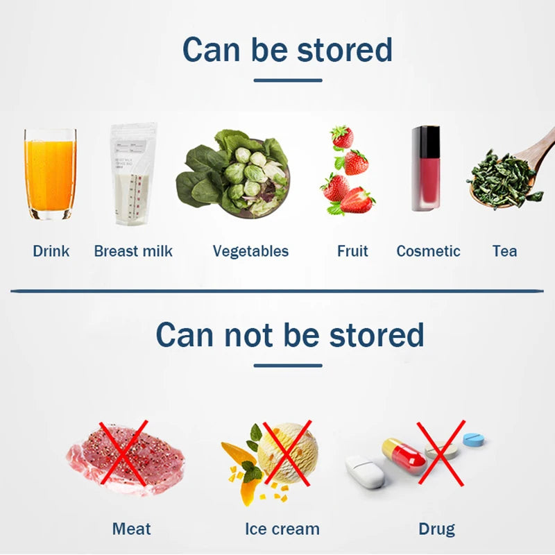 Mini Refrigerator Portable Cooler Compact | Yazijico™ 
