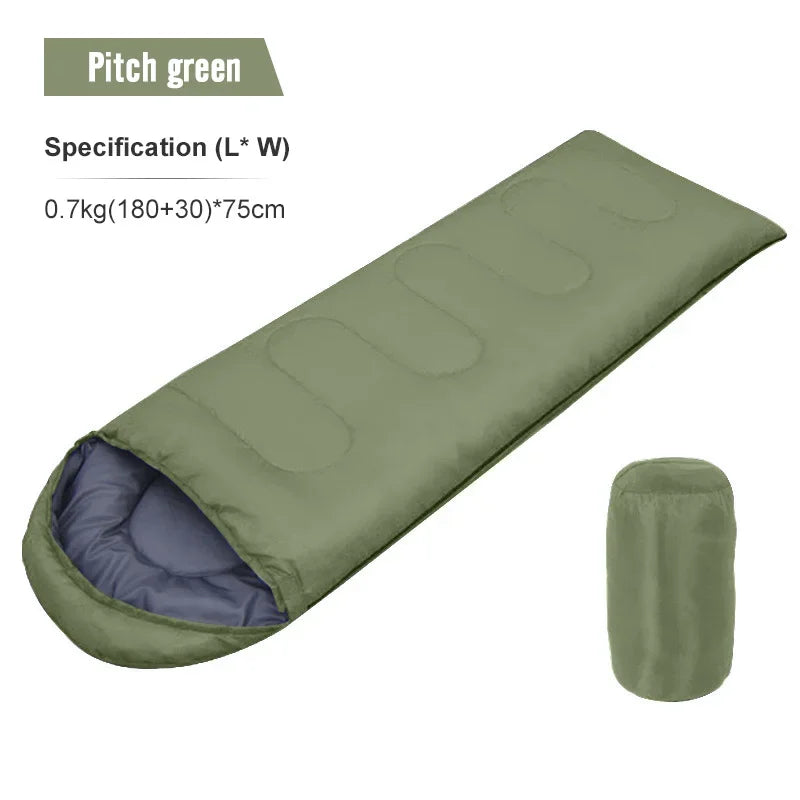 Camping Sleeping Bag Lightweight 4 Season Warm Envelope