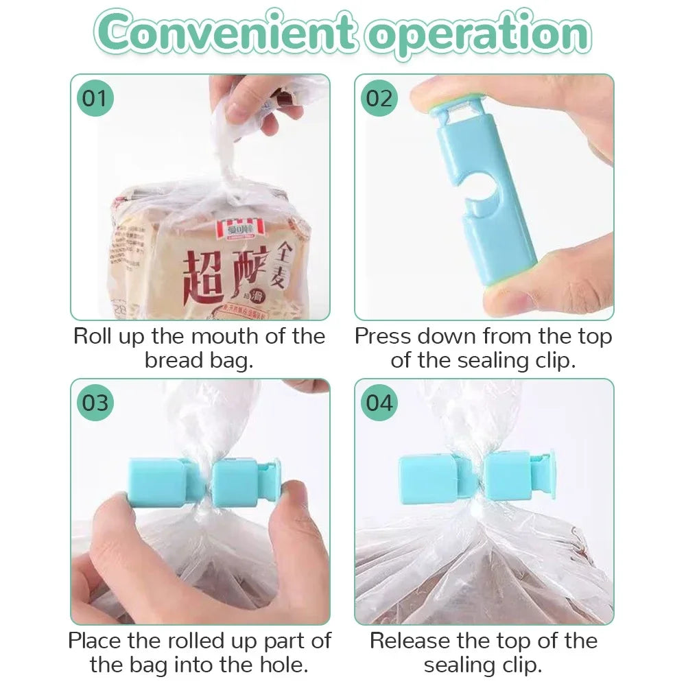 Reusable Food Sealing Bag Clip