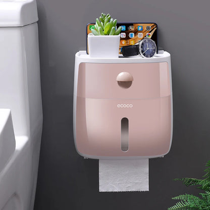 Bathroom Tissue Holder Wall Mounted | Yazijico™ 