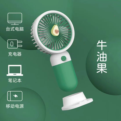 Fan Silent Desktop Small Fan Handheld Electric | Yazijico™