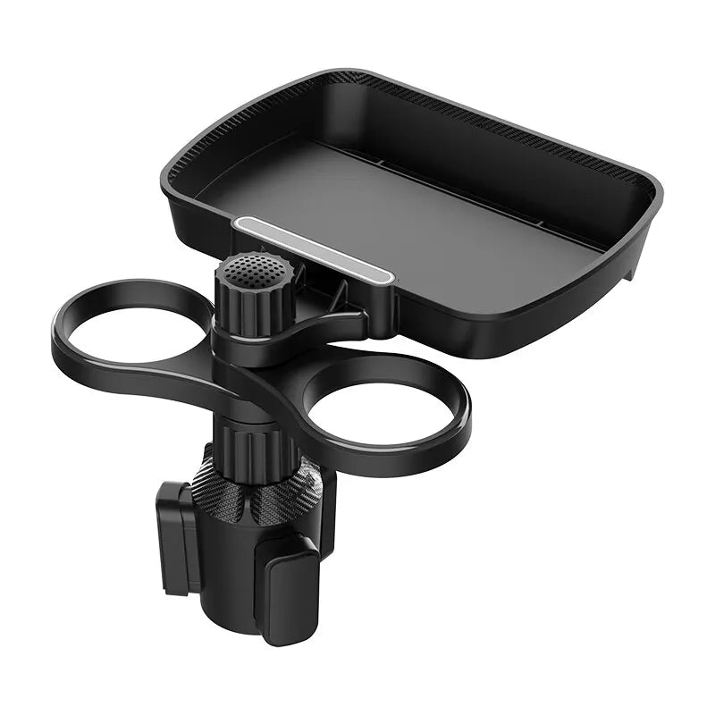 Dual Cup Holder Expander Adjustable for 360°Rotating | Yazijico™ 