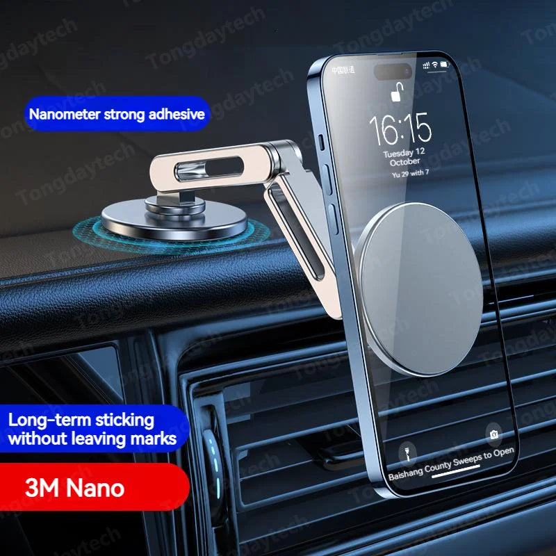 Yazijico™ Magnetic Car Phone Holder Alloy 360 Rotation - Yazijico™ 