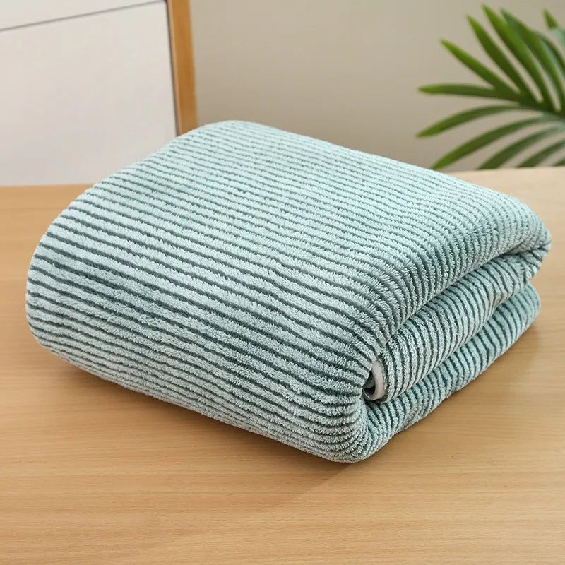 Towel Sets Bamboo Charcoal Coral Velvet Bath  | Yazijico™