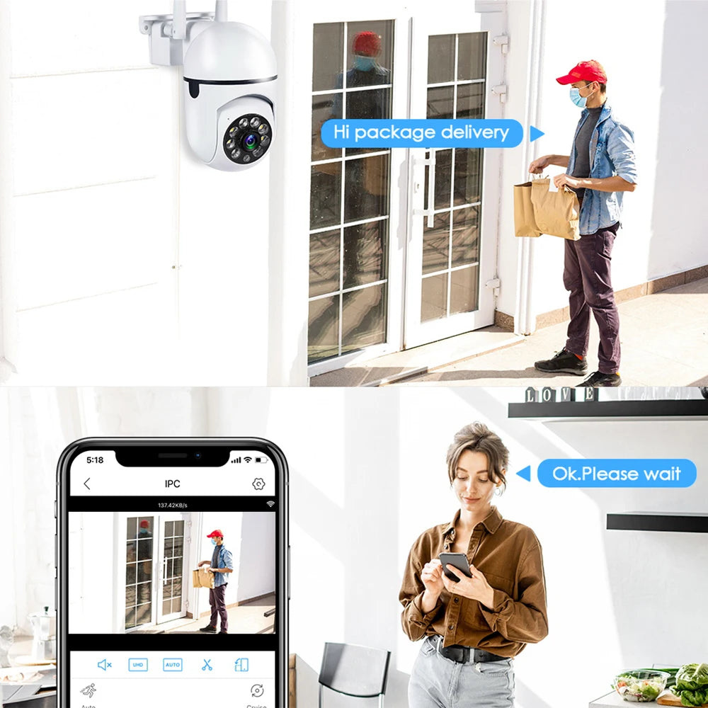 Yazijico™ Wifi Camera 3MP Surveillance Security Protection - Yazijico™ 