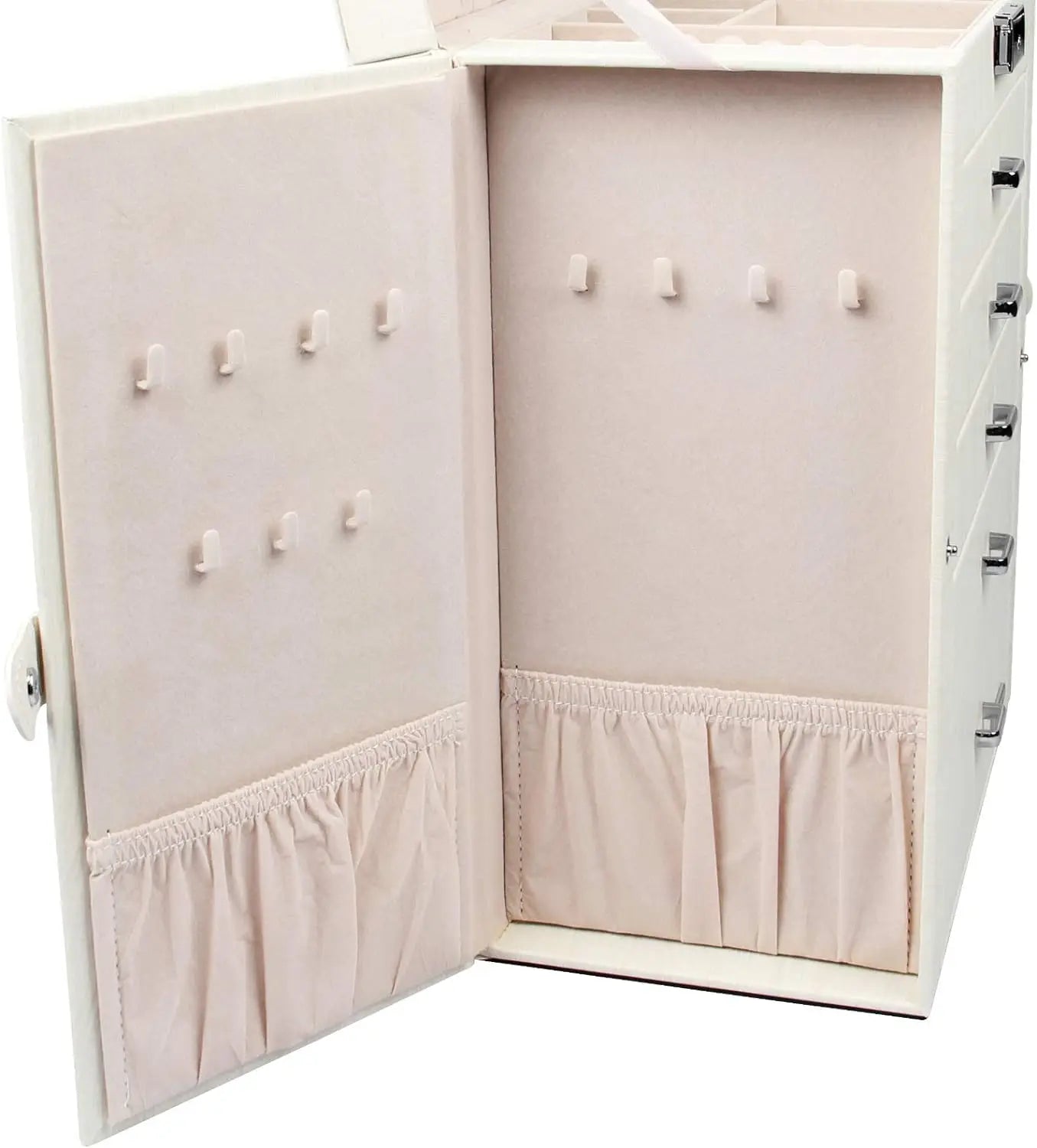 2 in 1 Huge Jewelry Box Faux Leather | Yazijico™