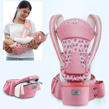 Newborn Ergonomic Baby Carrier Backpack Infant | Yazijico™ 