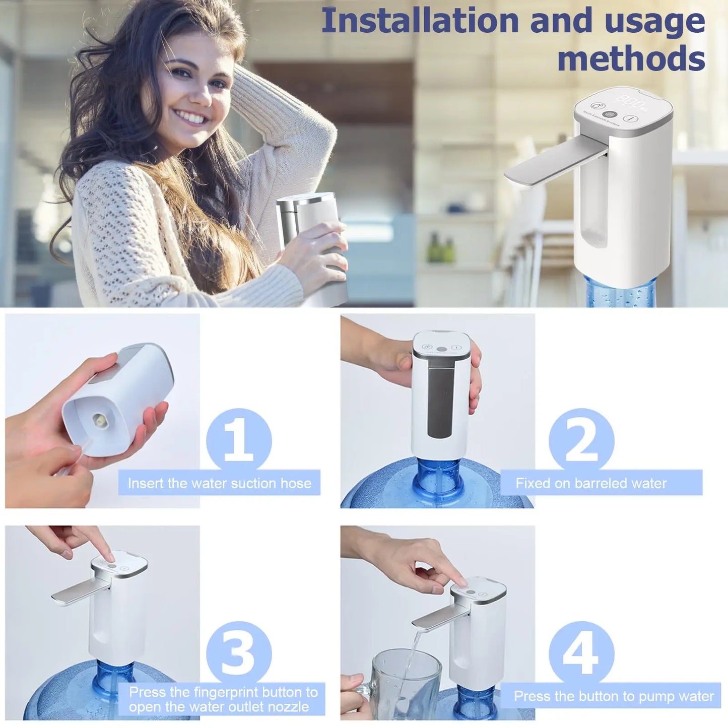 Yazijico™ Water Bottle Dispenser - Yazijico™ 