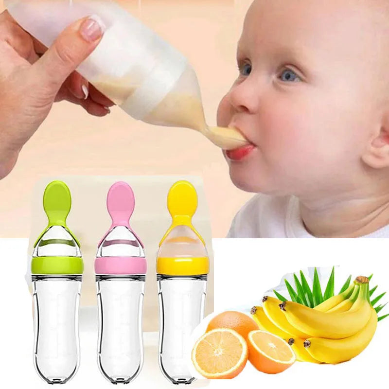 Yazijico™ Safe Useful Silicone Baby Bottle - Yazijico™ 